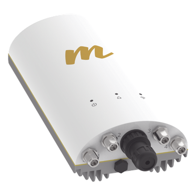 A5C - Punto de Acceso de 1.5 Gbps / MU-MIMO 4x4 / 4.9-6.4 GHz / 4 Conectores N-hembra / Hasta 100 clientes concurrentes / Incluye POE y cable de alimentación / Soporta monitoreo en la nube