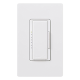 RRDPROWH - Atenuador de Pared Maestro RF PRO / 250 W LED / 500 W Incandescente / Fase Seleccionable / Neutro Opcional / RadioRA 2 y 3 / RF 431-437 MHz