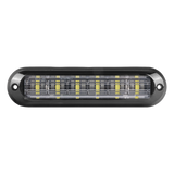 XLT1835RW - Luz Auxiliar LED / 6 LEDs Ultra Brillantes / IP67 / ECE R65 / SAE J595 Clase I / 142.6×36×14 mm (5.61×1.42×0.55 in)