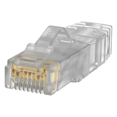 SP6X88SD-C - Plug RJ45 / Cat6A / UTP / 26 AWG / 50μin Oro / 100 Piezas