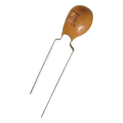 TAP-225K-025SCS - Capacitor de Tántalo / 2.2 µF / 25 VDC / Radial / 2.5 mm / -55°C a +125°C / 10% / 6 Ω ESR