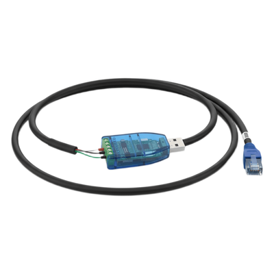 RESRS485USB - Cable de Comunicación / USB a RS485 / Para Controladores de Batería / Diseño Compacto / Conector Universal