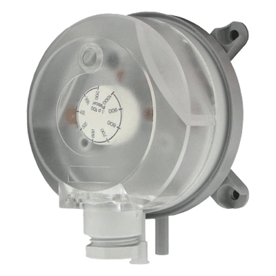 ADPS-03-2-N-C - Interruptor de presión diferencial / Rango 0.20-2.00 in W.C. / SPDT 1.5 A @ 250 Vac / Prensaestopa / Kit instalador