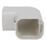 TH-ACKIT-CP - Codo plano para aire acondicionado / PVC rígido blanco / 4 canaletas de 1 m (3.28 ft) / 11 piezas / -20°C a 75°C