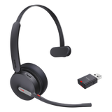 WH64-HYBRID-MONO-UC - Diadema Inalámbrica / DECT + Bluetooth 5.2 / Alcance 150m (492 pies) / 32h Autonomía / Mono UC Plug-and-Play