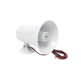 HS-5A - Altavoz marino / 15 W RMS / 4 ohms / 5.3 x 5.3 x 5.3 pulgadas / 10 pies de cable / interior y exterior