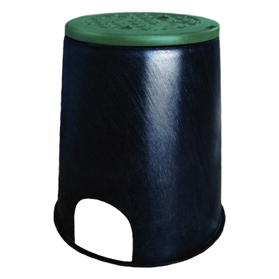 S-610 - Registro de Inspección Subterráneo / Carga Estática 1360 kg / HDPE y Estireno Acrílico / Cierre Giratorio con Pernos / 160 x 235 x 210 mm