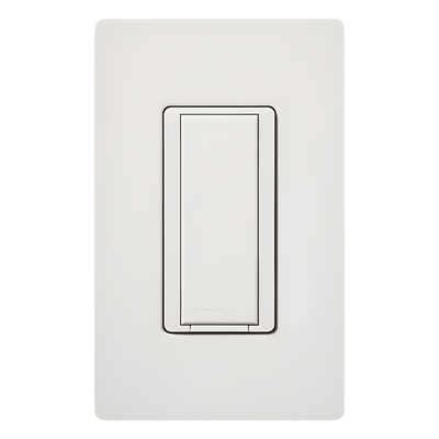 MA-AS-WH - Interruptor Accesorio Multi-ubicación / Control de 3 o 4 Vías / Hasta 9 Accesorios por Circuito / Alcance 76 m (250 ft) / Operación 0 a 40 °C