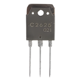 2SC-2625 - Transistor de Potencia NPN de Alto Voltaje en Silicio, 400 Vc-b, 10 A. 80 Watt, TO-247.