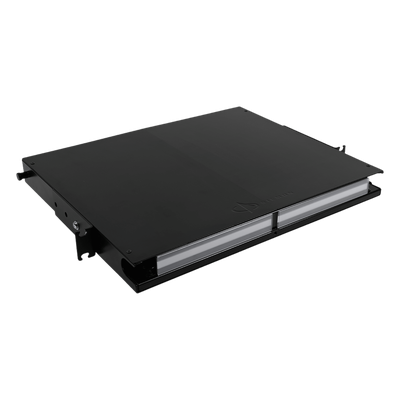 LVE-1U-MD-T01A - Distribuidor de Fibra Óptica de Alta Densidad / 96 Fibras / 1 UR / Bandeja Deslizable / 19 Pulgadas (0.48 m)
