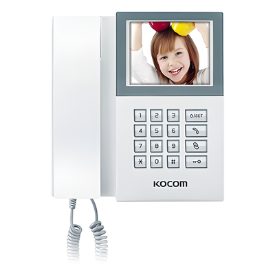 KAM-D340 - Kocom KAM-D340 sistema de intercomunicación de video Blanco