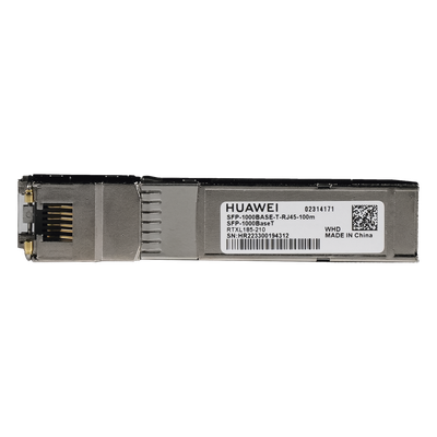 SFP-1000BASET - Transceptor SFP a RJ45 / 1000BASE-T / 10/100/1000 Mbps / Alcance 100 m (328 ft) / Hot-Swappable