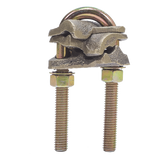 LP-CX-2/0 - Conector Mecánico de Bronce / Unión Cruzada X / Calibre 4-2/0 AWG / Sin Soldadura / 1.18 x 2.36 x 1.77 x 1.38 pulgadas