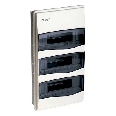 CD40E36 - Caja de Distribución Empotrable / IP40 / IK08 / 36 Módulos DIN / Entradas M16 a M50 / Libre de Halógenos