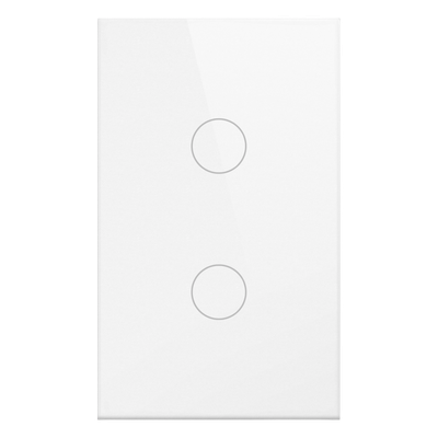 SHS412WWH - Interruptor Inteligente Wi-Fi / Triple Circuito / 100-250V / Control Remoto / 120x72mm / Compatible Alexa y Google Assistant