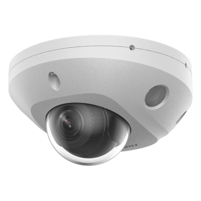 DS-2CD2543G2-LIS2U - Mini Domo IP / 4 Megapixel / Dual Light 30 m (98.4 ft) / WDR 120 dB / IP67 / PoE / MicroSD 512 GB