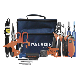 FTK-P - Kit de Herramientas para Fibra Óptica / Localizador Visual de Fallos / Desforradora 3 Posiciones / Tijeras Kevlar / Limpieza LC/SC/ST/FC