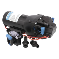 Q402J-115S-3A - Bomba a Presión / 24 Vca / 15 lpm (4 gpm) / 40 psi / Autocebante 1,5 m (4.9 ft) / Manguera 1/2" (13 mm)