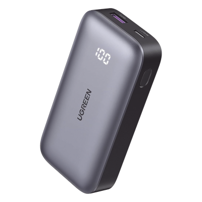 25185 - Ugreen 10000mAh Mini Powerbank Quick Charging 30W Gris