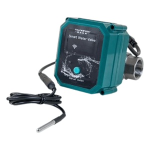 SHELLYVALVEDN20 - Válvula Inteligente / Control de Caudal 0-100% / Wi-Fi 2.4 GHz y Bluetooth / Sensor de Temperatura / IP67 / Alimentación USB DC 5V / DN20 (3/4'')
