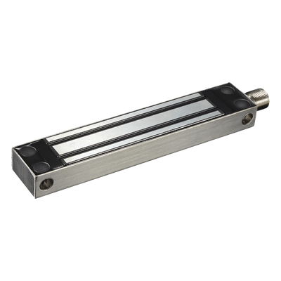 MAG600WS - Chapa Magnética Electromagnética / 280 kg (600 lbs) / IP68 / 12/24 VCC / Sensor de Estado / -10 a 55°C