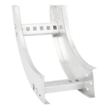 CHVI908R8X6AK - Curva Vertical Interior / Perfil Z / Peralte 3 1/4" / Ancho 6" / Radio 8" / Aluminio / 90°