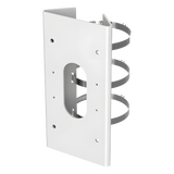 DS-1475ZJ-SUS - Montaje para Poste / Cámaras Domo y Bala / Acero Inoxidable / 12 Modelos Compatibles / 250 x 127 x 46 mm / 1.2 kg
