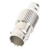 RFB-1724-Q - Conector Coaxial BNC Hembra / 75 Ohm / Anillo Plegable / RG-6/U / Níquel-Oro-Teflón / 25 mm