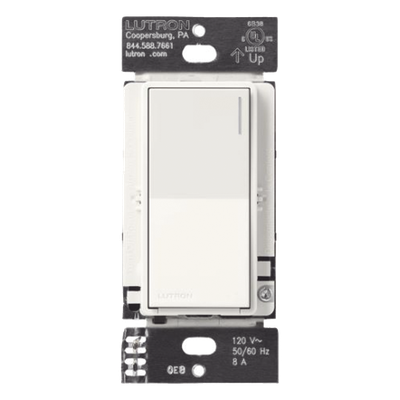 RRSTRSSW - Apagador Auxiliar de Pared / Control 3 Vías o Escalera / 120 V / Hasta 4 Unidades por Principal / 45 m (150 ft) de Alcance / Blanco Mate