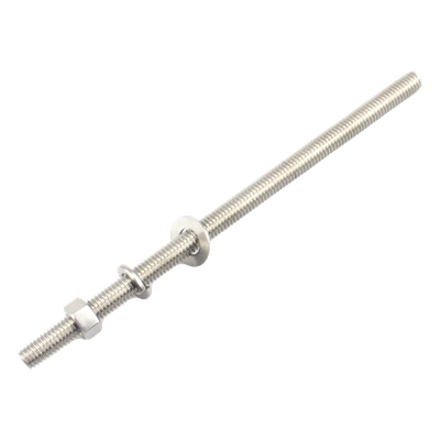 CH-120 - Kit de Varillas Roscadas / Acero Inoxidable 304 / 3/8-16 UNC x 12 in (30.48 cm) / 10 Piezas con Arandelas y Tuercas