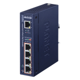 IPOE-E174 - PLANET IPOE-E174 ampliador de red Transmisor de red Azul 10, 1000, 100 Mbit/s