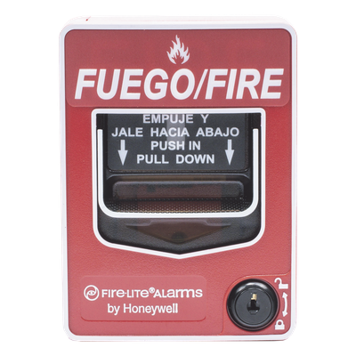 WBG12LXSP - Estación Manual de Incendio Inalámbrica / Direccionable / Doble Acción / Bilingüe Español-Inglés / Red Mesh Swift
