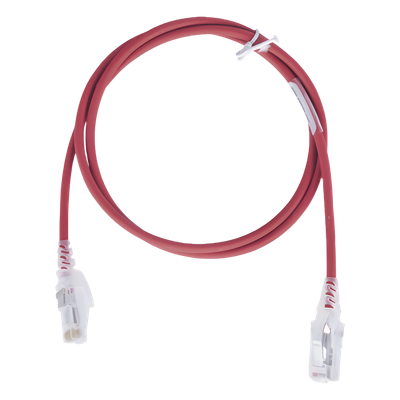 MC6-07-0328 - Patch Cord / Cat 6 / UTP / T568A/B / CM/LSOH1 / 28AWG / 2.13 m (7 ft) / Rojo
