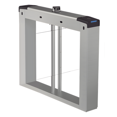 DS-K6B221TMX-M - Torniquete Swing Central / Reconocimiento Facial y Mifare Integrados / Bidireccional / 5,000,000 MCBF / 4 Pares dToF / Carriles 65 o 90 cm (2.13 o 2.95 ft) / Requiere Torniquetes Laterales