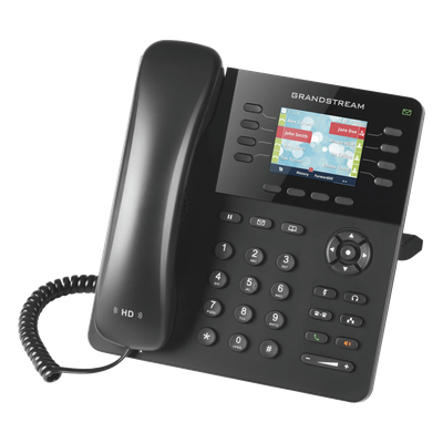 GXP-2135 - Teléfono IP Empresarial / 8 Líneas SIP / 4 Cuentas Simultáneas / Gigabit Dual / Bluetooth / PoE / Pantalla LCD 2.8 pulgadas