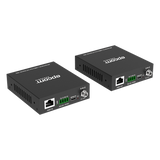 EPP-EU3100 - Extensor USB 3.0 / Hasta 100 m (328 ft) por CAT6a / PoC Bidireccional 24 Vcc / RS-232 / 4x USB-A / 5 Gbps