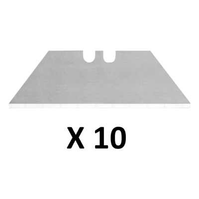 PSTH05001R1 - Navaja de Reemplazo / 0.5 mm Grosor / Acero Inoxidable / 10 Piezas / Uso Pesado
