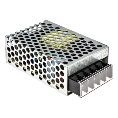 RS-25-12 - Fuente de Poder Conmutada / 25W / 12Vcc / 2.1A / Entrada Universal 100-240Vca / 51x28x78mm / 2.0x1.1x3.1in