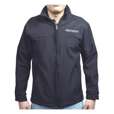 CHAMEPCHNS - Chamarra para Caballero / Poliéster Dry Fit / Impermeable / Corte Regular / Sin Capucha / Talla Chica