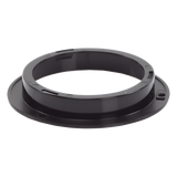 EZ3040FLG - Brida de Montaje para Plafón / Policarbonato Resistente UV e Impactos / Compatible ED3040 y ED3060 / Acabado Negro Mate / Uso Industrial