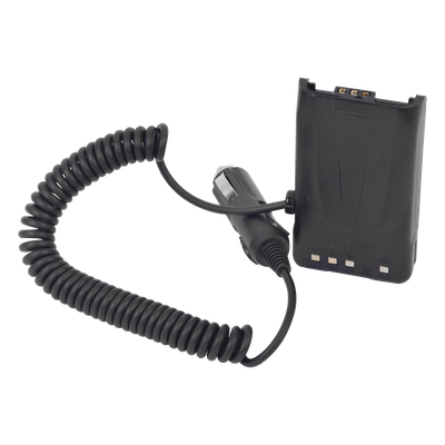TXBATNX220 - Cable Adaptador de Corriente Vehicular / 12V DC / Conector Encendedor de Cigarrillos / 200 mm / Compatible con Radios Kenwood NX y TK