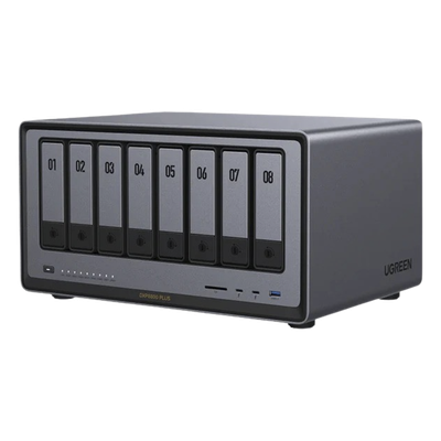 35126B - Ugreen NASync DXP8800 Plus NAS Escritorio Intel® Core™ i5 i5-1235U 8 GB DDR5 UGOS Pro Negro