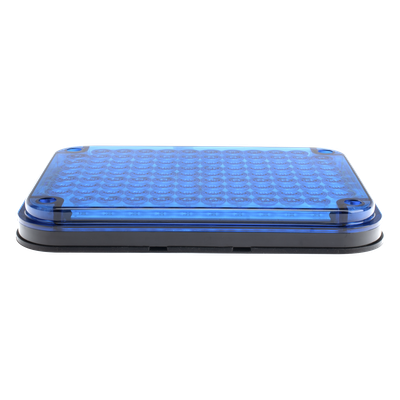 XLTE515BV2 - Luz de advertencia / 9x7" (22.9x17.8 cm) / 104 LED / 12 VCC / 1 A / 10 patrones de destello / Montaje permanente / Azul