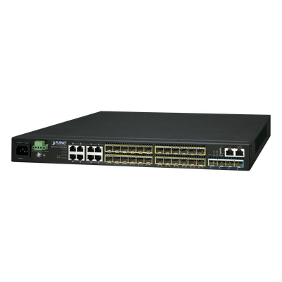 SGS-6341-16S8C4XR - Switch Administrable L3 / 16x 100/1000X SFP / 8x Gigabit TP/SFP Combo / 4x 10G SFP+ / Stackable / 128 Gbps