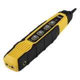 VDV500-123 - Sonda para trazado de cables / Punta conductora reemplazable / LED integrado / Conector 3.5 mm / Bloque de terminales / Apagado automático