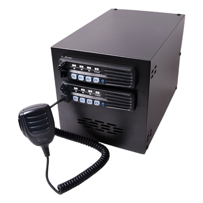 SIR-6013/2 - Repetidor UHF / 450-512 MHz / 45 W / MDC-1200 / Chasis Integrado / 7.4 x 10 x 12.8 pulg