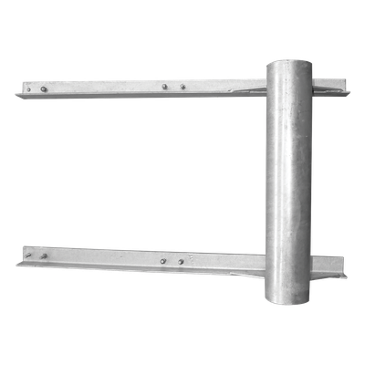 SBL-45-GHD - Brazo Lateral para Torre / Tubo 4.5" (114.3 mm) / Altura 60 cm (1.97 ft) / Acero ASTM A-36 / Galvanizado en Caliente / Compatible STZ45G