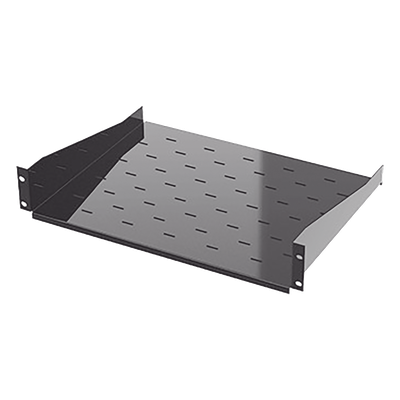 S-CH-19X13.5 - Charola para Rack / 19" / 2UR / Profundidad 34.2 cm (13.5 in) / Carga 20 kg / Lámina Calibre 16
