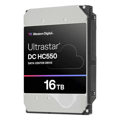 WUH722016CLE6L0 - Disco Duro Data Center / 16 TB / 7200 RPM / SATA 6 Gb/s / SAS 12 Gb/s / CMR / HelioSeal / 2.5M-hour MTBF / 3.5 Pulgadas