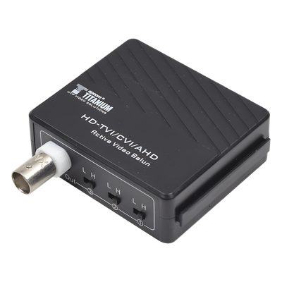 TT4501R - Receptor de Video Activo / Transmisión 400 m (1312.3 ft) / HD-TVI/CVI/AHD/CVBS / 2 Megapixel / Inmunidad al Ruido 60 dB / Protección contra Sobretensión Grado III